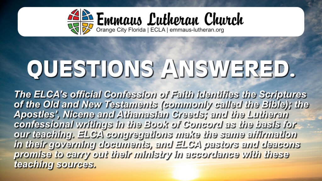 Welcoming Orange City Lutheran Church