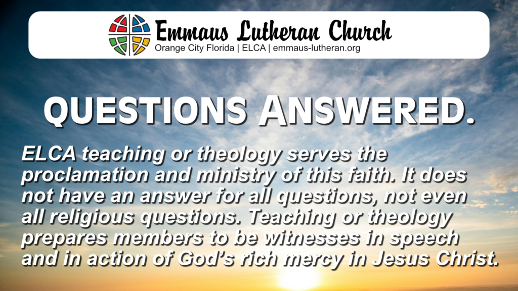 West Volusia ELCA Church