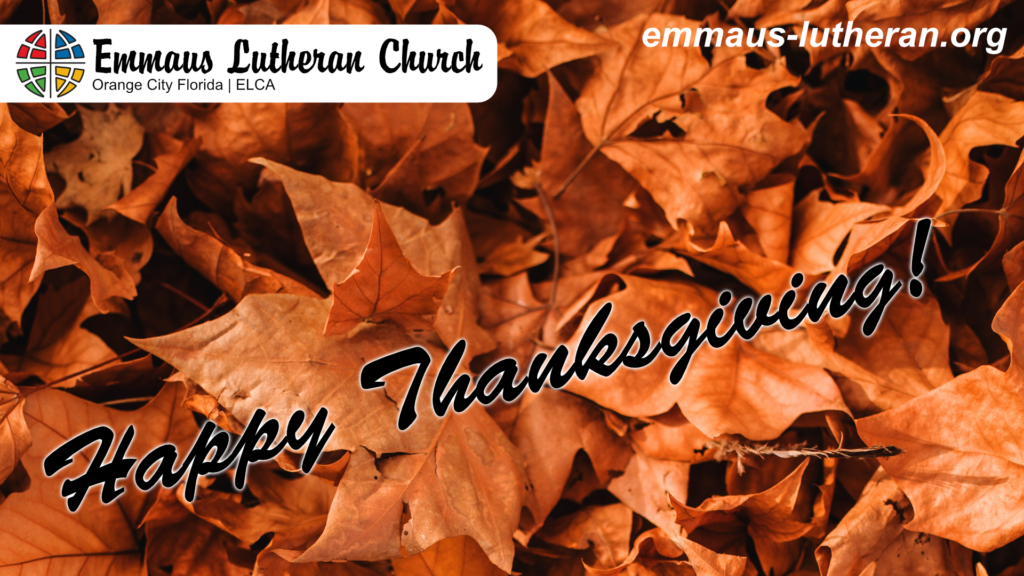 Happy Thanksgiving